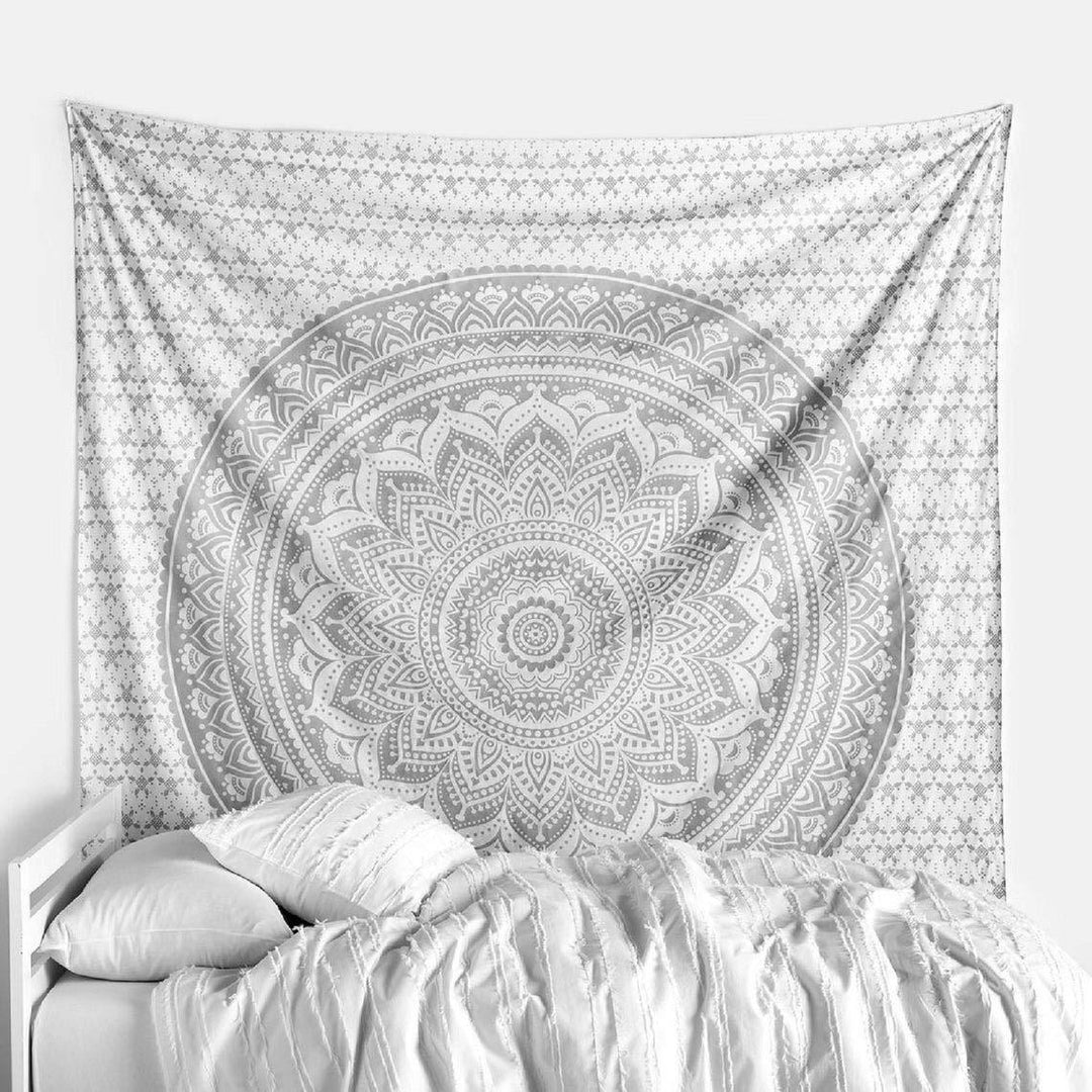 Mandala-Themed Wall Tapestry