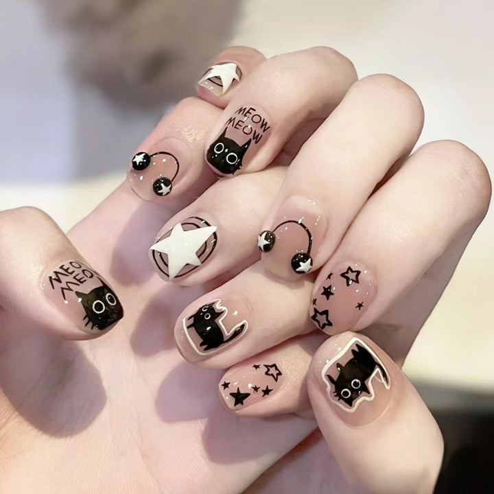 Ombre Press-On Nails with Glossy Finish Kalsten