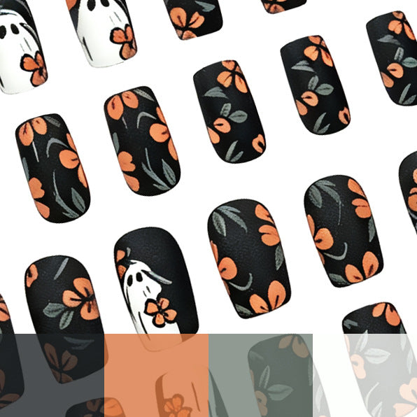 Halloween-Themed 3D Nail Art Extensions Kalsten