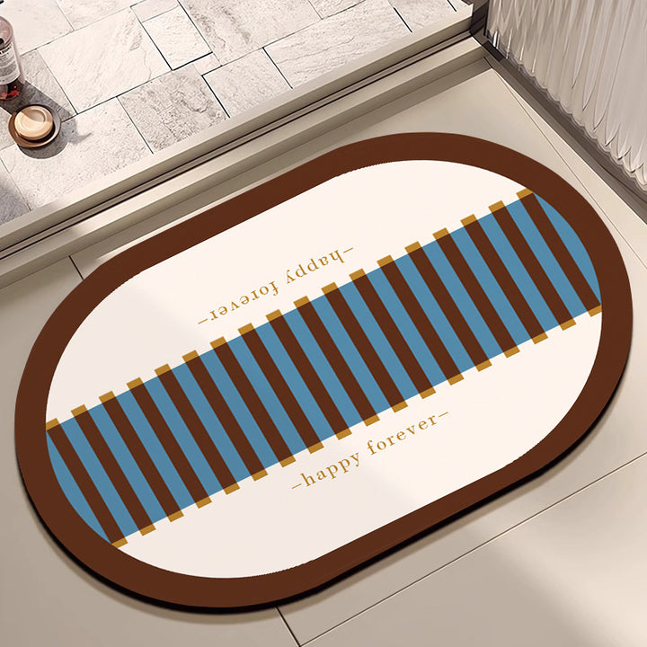 Cheerful Decorative Entrance Mat Kalsten