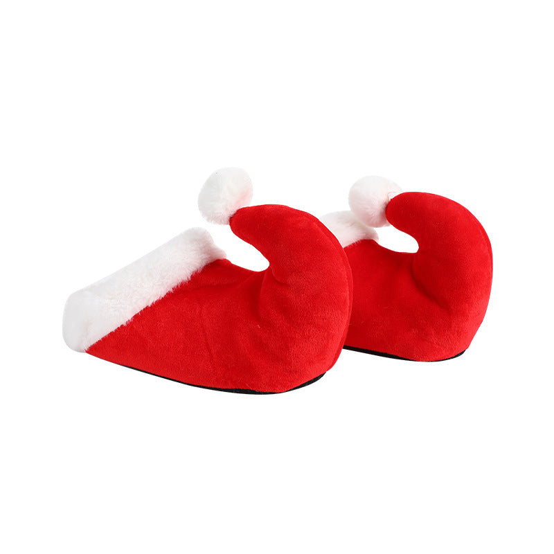 Plush Santa Claus Slippers