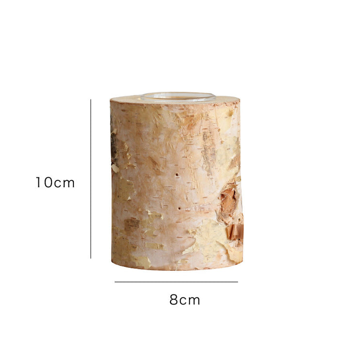 Decorative Tree Trunk Urn Kalsten