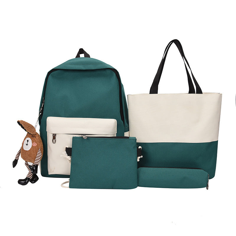 5-Piece Leisure Backpack and Tote Bag Set Kalsten