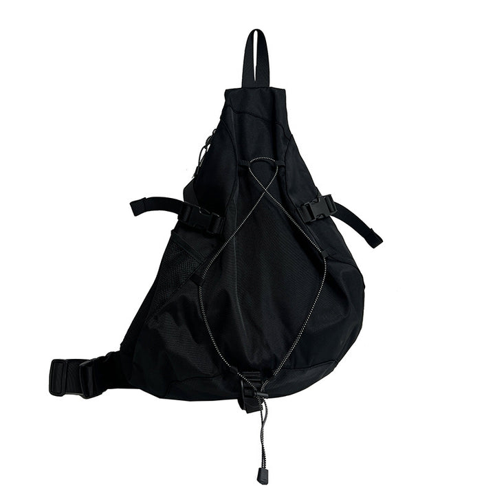 Sporty sling backpack with adjustable straps and practical organizer Kalsten
