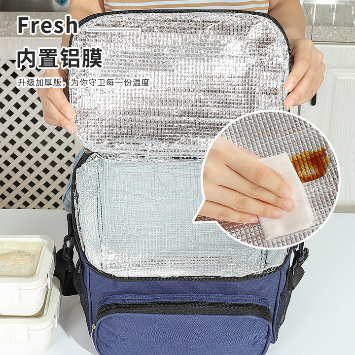 Insulated Food Carrier with Multi-Pocket Design Kalsten