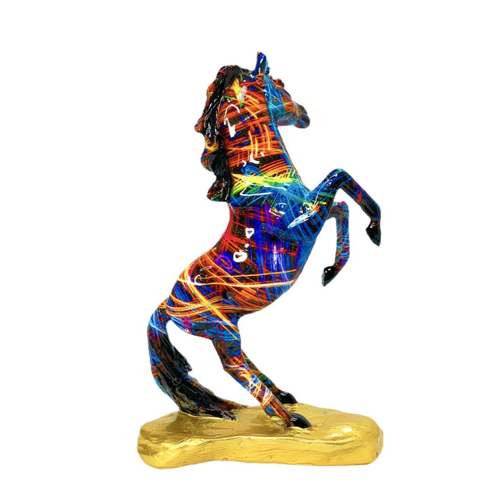 Artistic horse figurine in modern design Kalsten