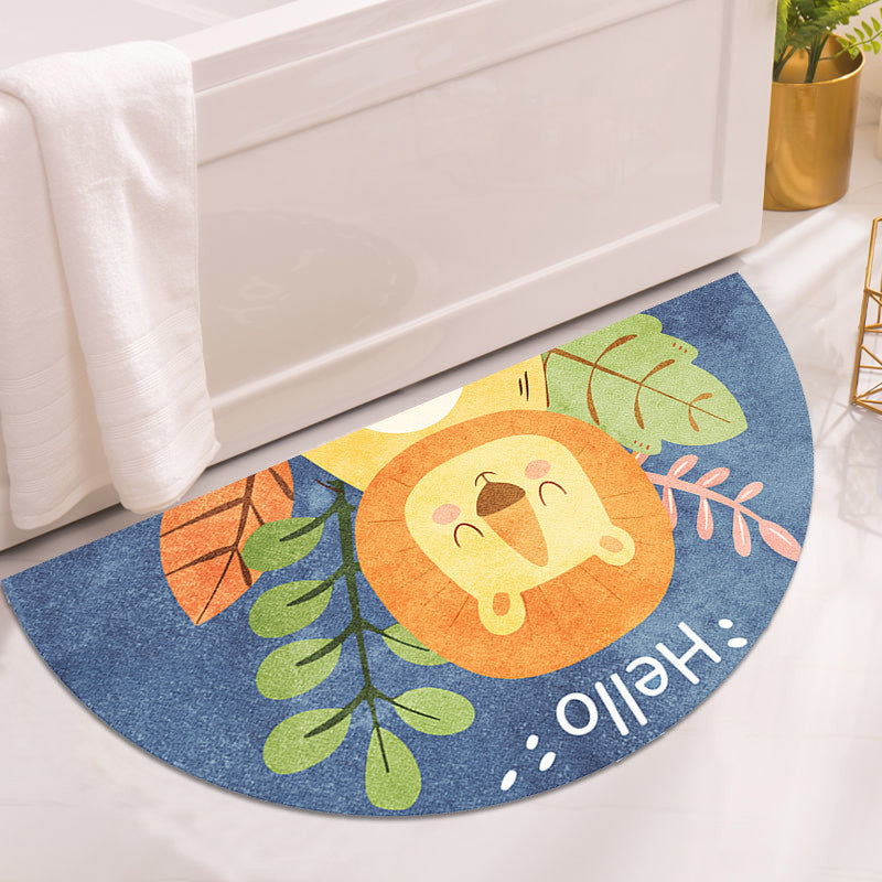 Fun Cartoon-Themed Entrance Mat