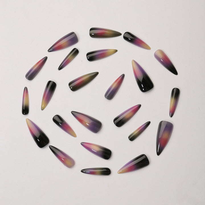 Acrylic Nail Set with Modern Ombre Effect Kalsten