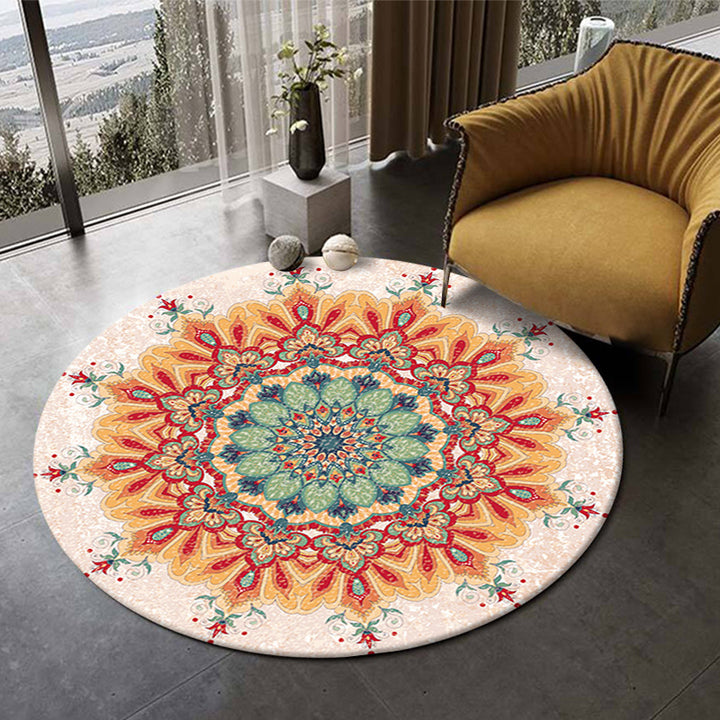 Artistic Round Carpet