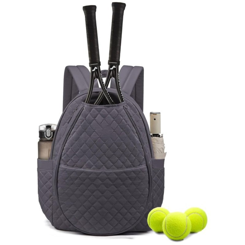 Stylish Quilted Tennis Backpack Kalsten