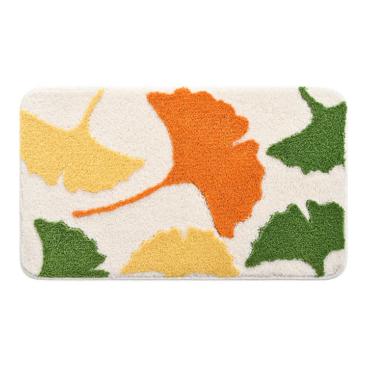 Decorative Floral Bath Mat Kalsten