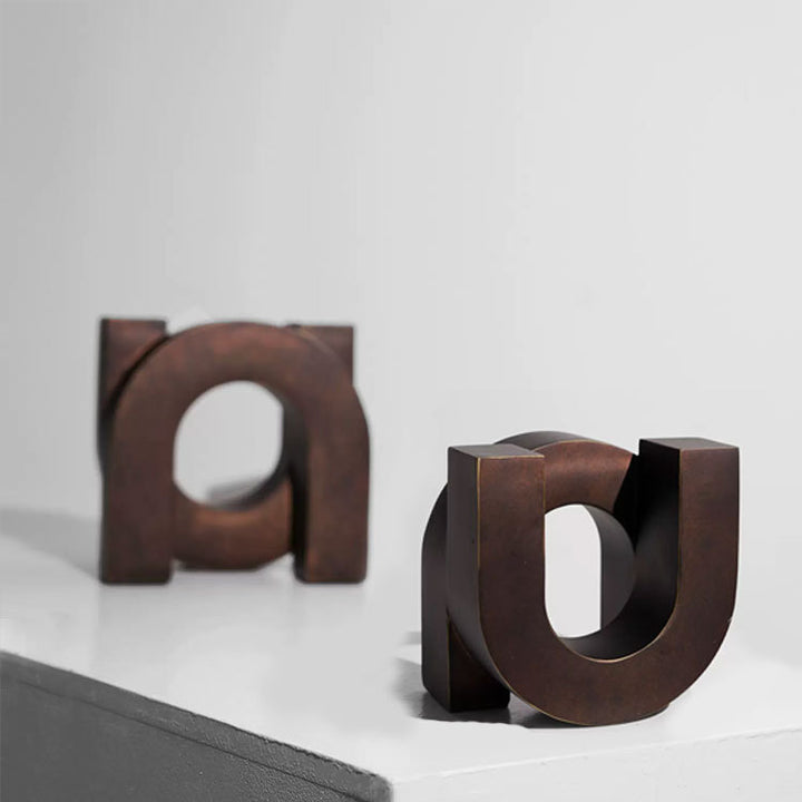 Modern Decorative Letter Sculpture