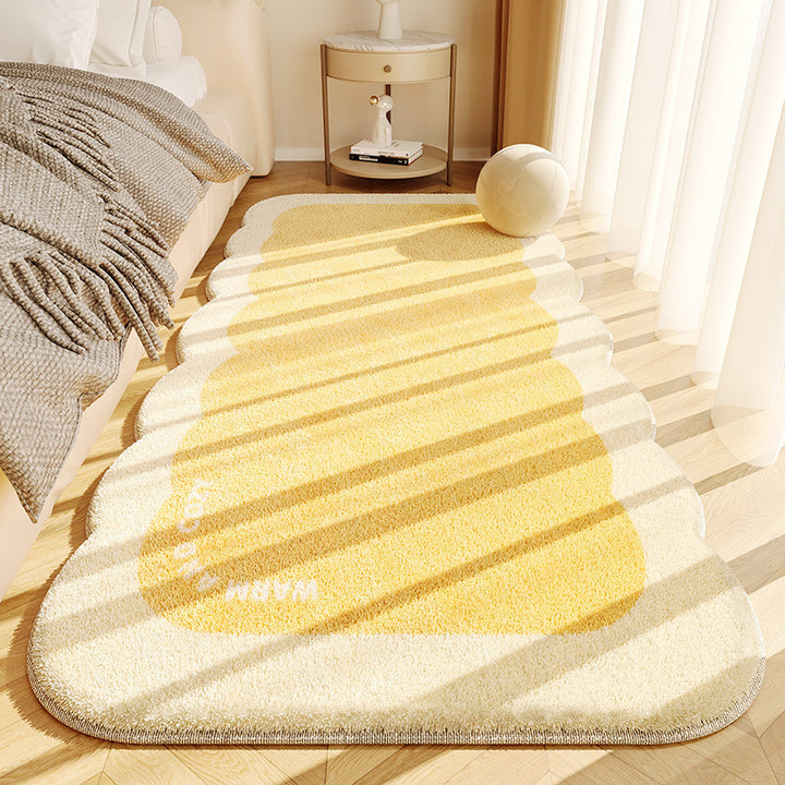Playful Scalloped Area Rug