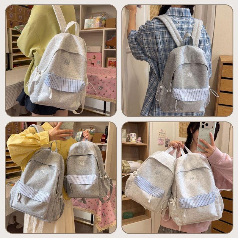 Casual Soft Fabric Backpack Kalsten