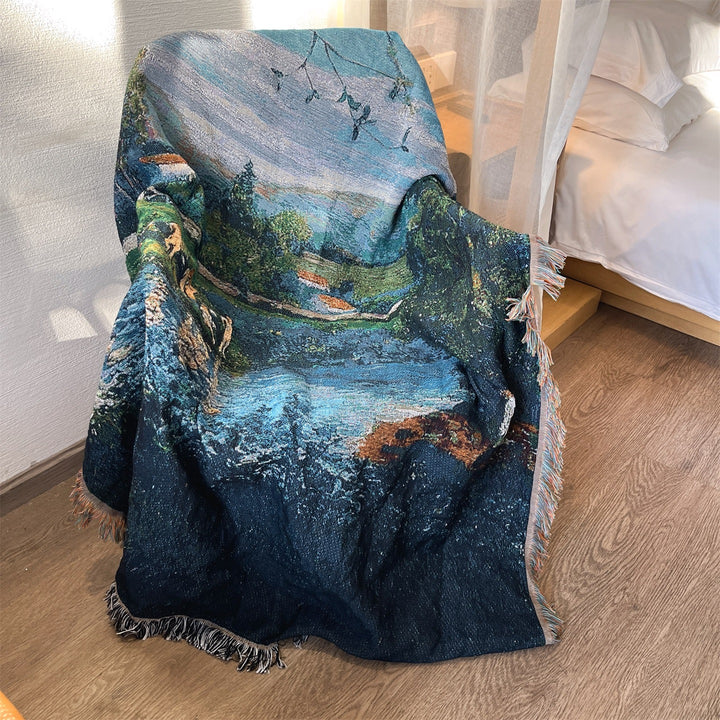Decorative Woven Tapestry Blanket