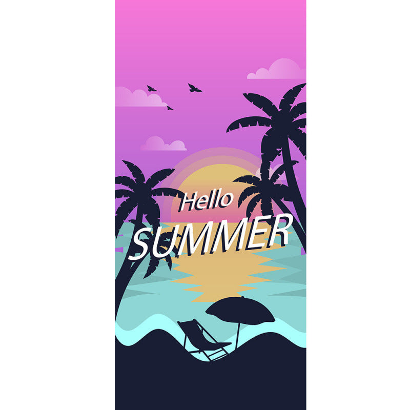 WoTropical Flamingo Beach Towel Kalsten