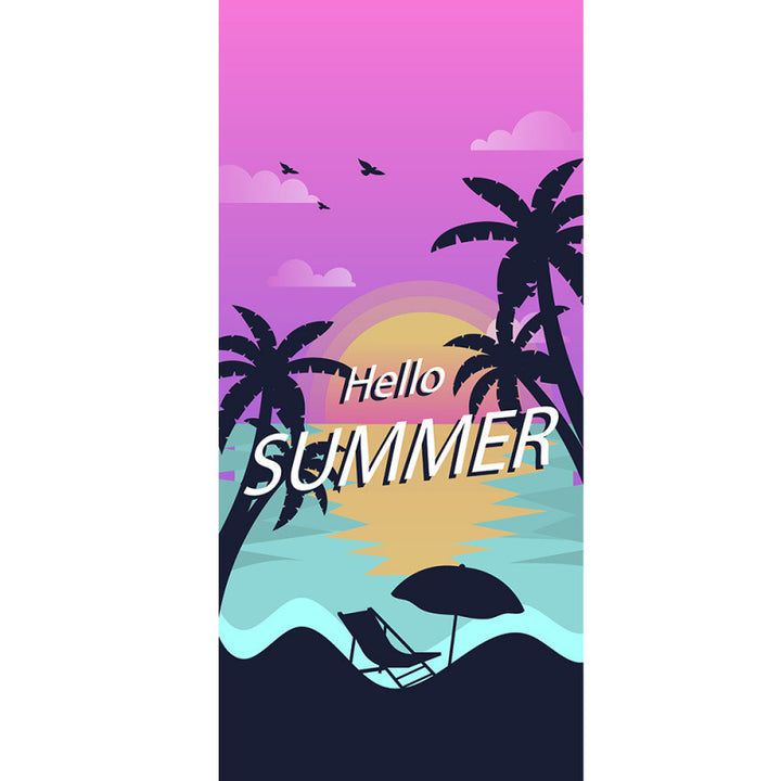 WoTropical Flamingo Beach Towel Kalsten