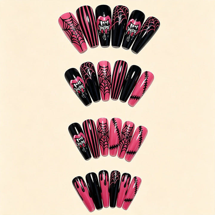 Creative nail art with Halloween designs Kalsten