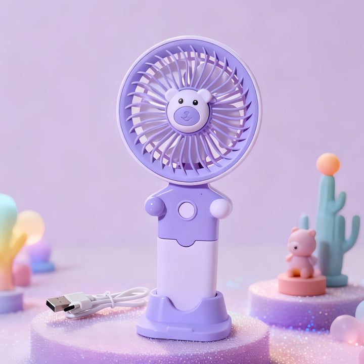 Ladies Portable USB Fan with Flexible Holder Kalsten