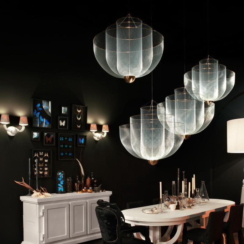 Modern Mesh Pendant Light Fixture