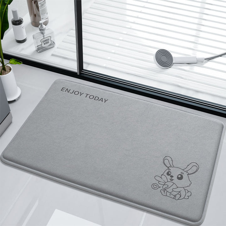 Cute Animal Design Bath Mat Kalsten