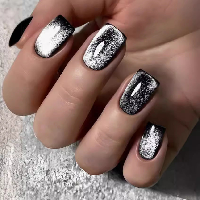 Elegant Glossy Press-On Nail Set Kalsten