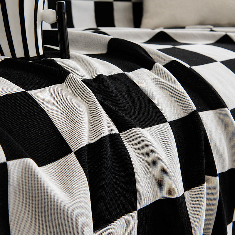 Checkerboard Throw Blanket