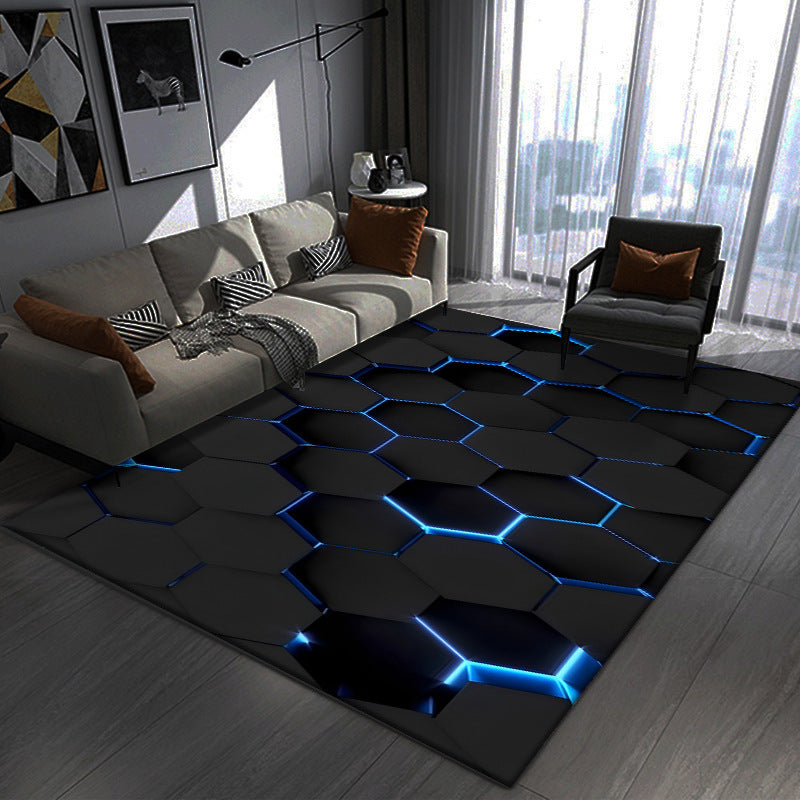 Geometric Patterned Area Rug Kalsten