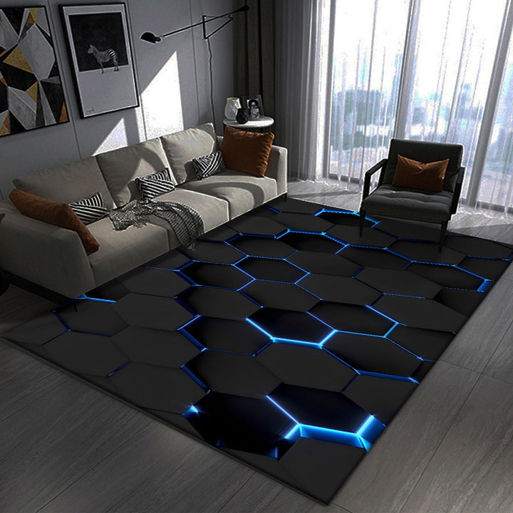 Geometric Patterned Area Rug Kalsten