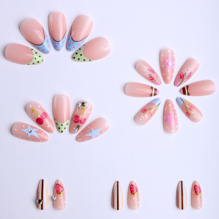 Artificial Fingernails with Creative Designs Kalsten
