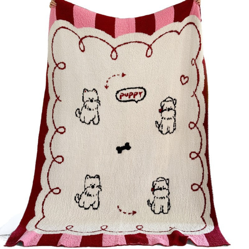 Artistic Castle Print Blanket