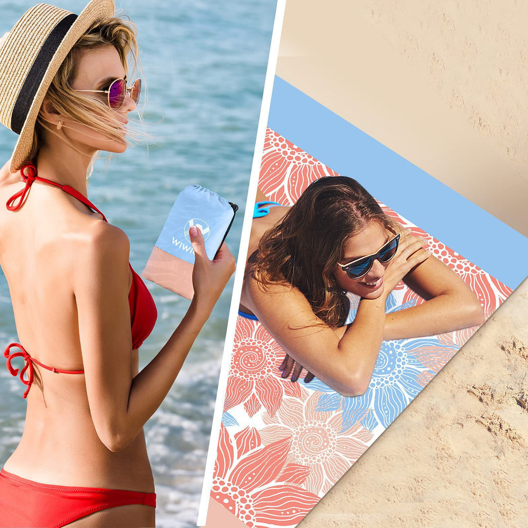 Large Lightweight Beach Blanket Kalsten