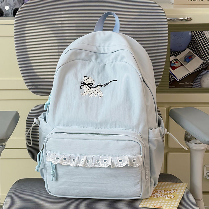 Stylish Embroidered Animal-Themed Backpack Kalsten