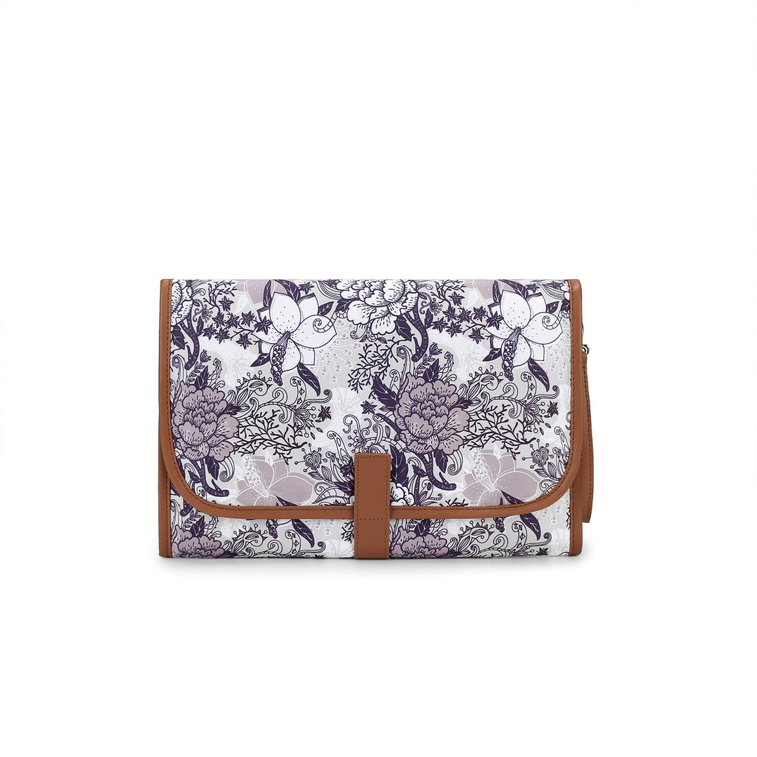 Small Shoulder Bag with Floral Patterns Kalsten