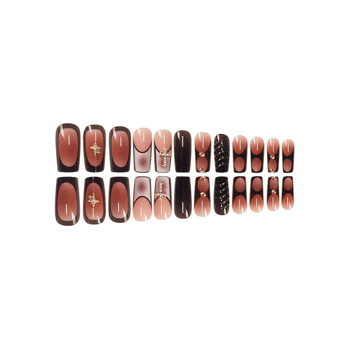 Luxury Gothic Press-On Nail Set Kalsten