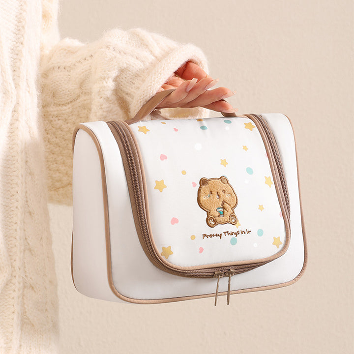 Cute Cartoon Print Cosmetic Organizer Kalsten