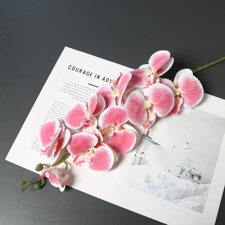 Decorative Faux Orchid Arrangement