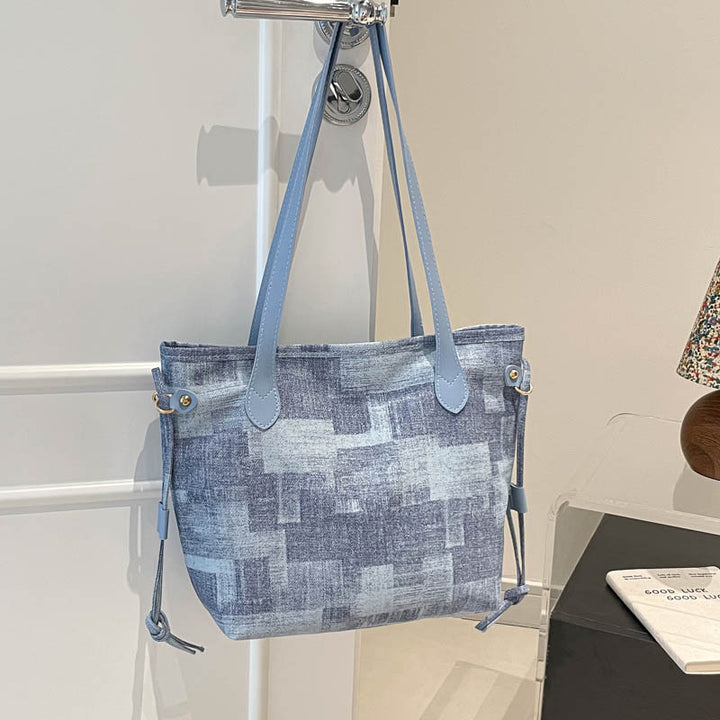 WoTextured Canvas Tote Bag Kalsten