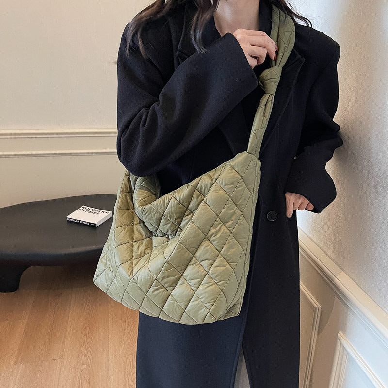 Quilted Shoulder Handbag