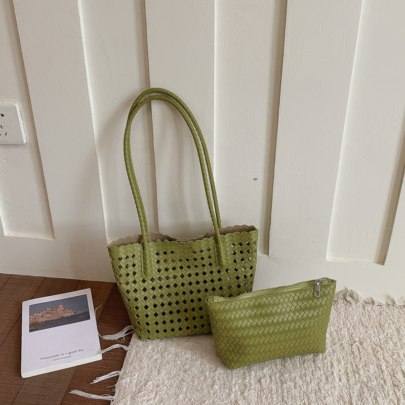Chic Handwoven Tote Bag
