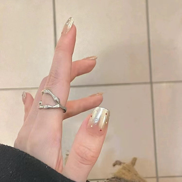 Decorative Glitter Press-On Nails
