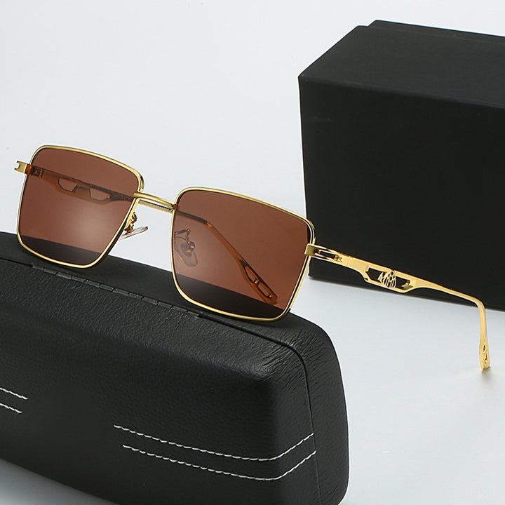 Women's Luxury Sunglasses with Distinct Geometric Frame and Polarized Lenses Kalsten