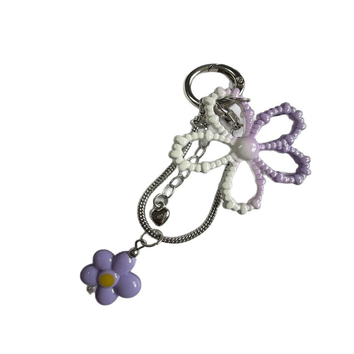Decorative Flower Charm Keychain Kalsten