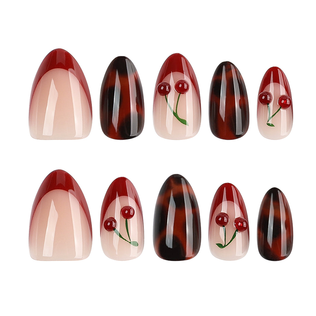 Creative Nail Art in Cherries Design Kalsten