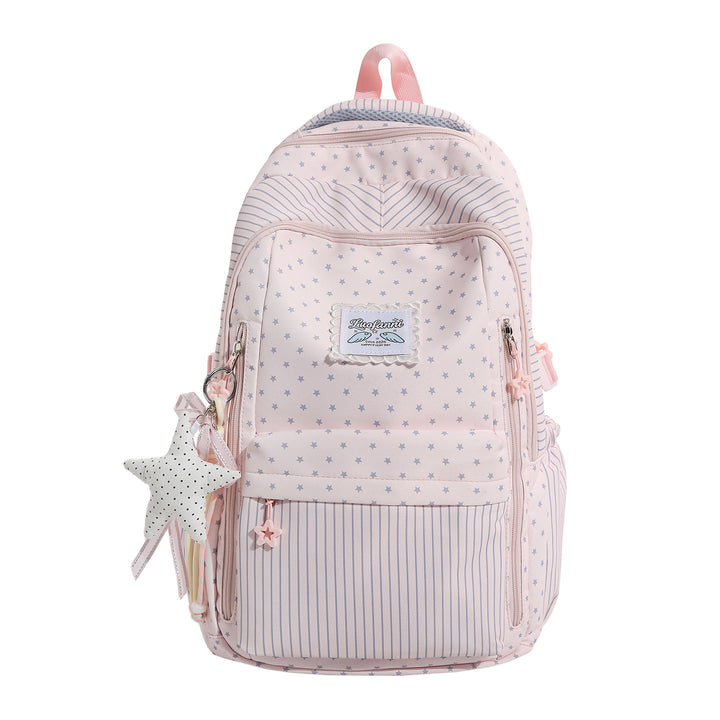 Whimsical Star-Embellished School Backpack Kalsten