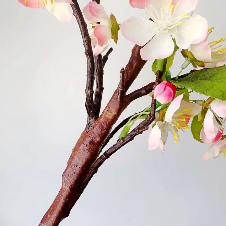 Lifelike Cherry Blossom Decorative Stem