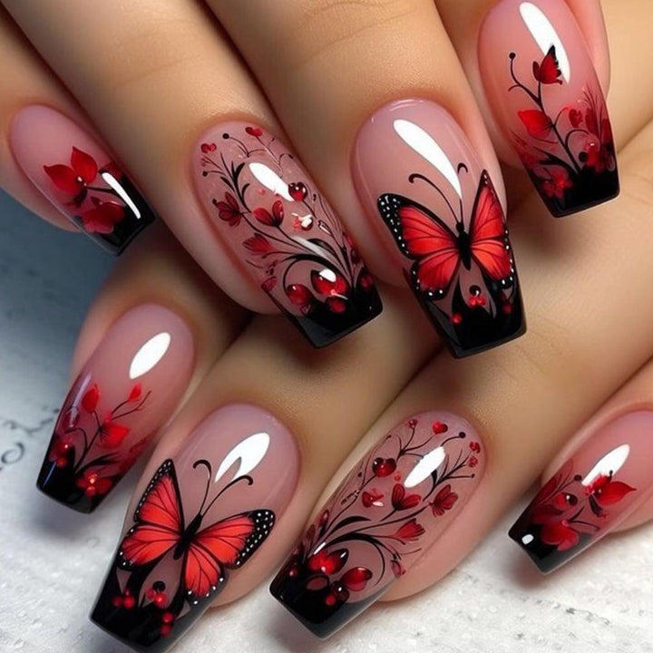 Artistic Butterfly Nail Art Set Kalsten