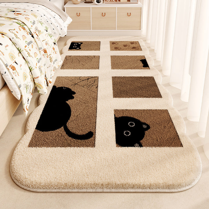 Cute Cartoon Monster Area Rug for Home