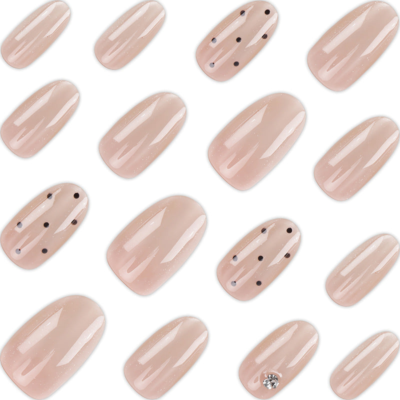 Elegant Glittery Press-On Nails Kalsten