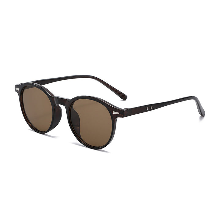 Stylish Round Frame Sunglasses Kalsten